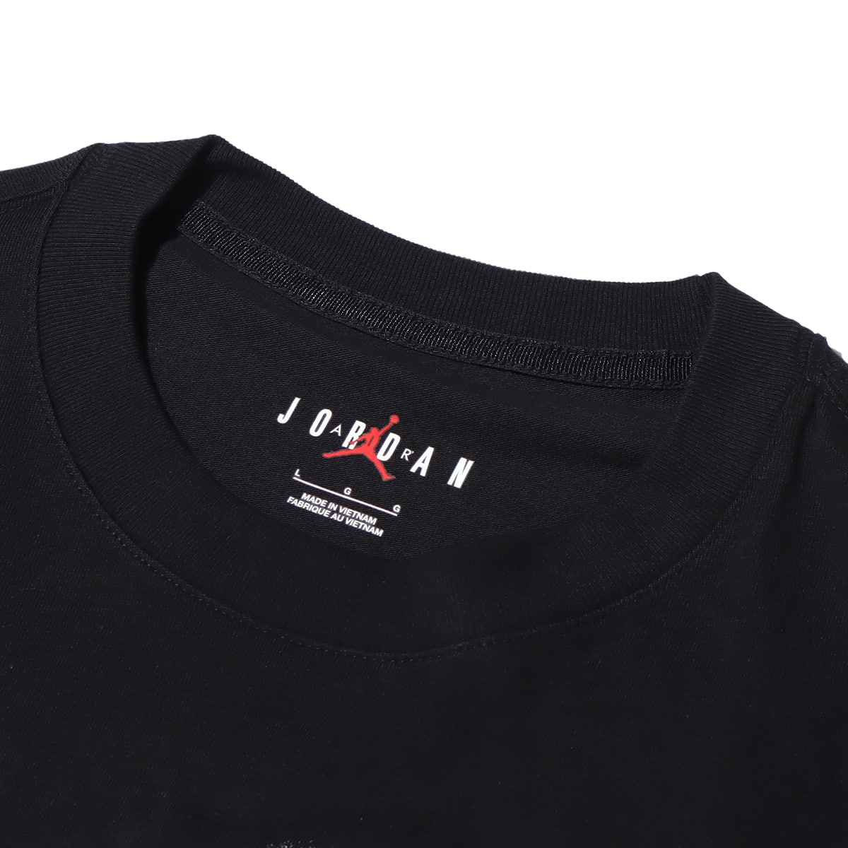 JORDAN BRAND M J TS TEE BLACK 22HO-Sの画像