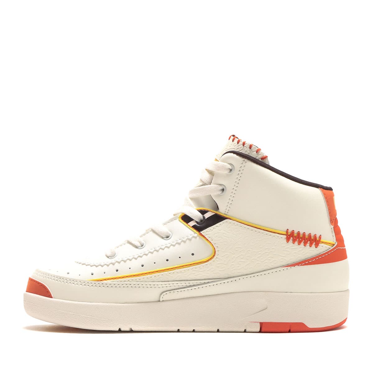 JORDAN BRAND JORDAN 2 RETRO SP (PS) SAIL/CITRON PULSE-ORANGE 