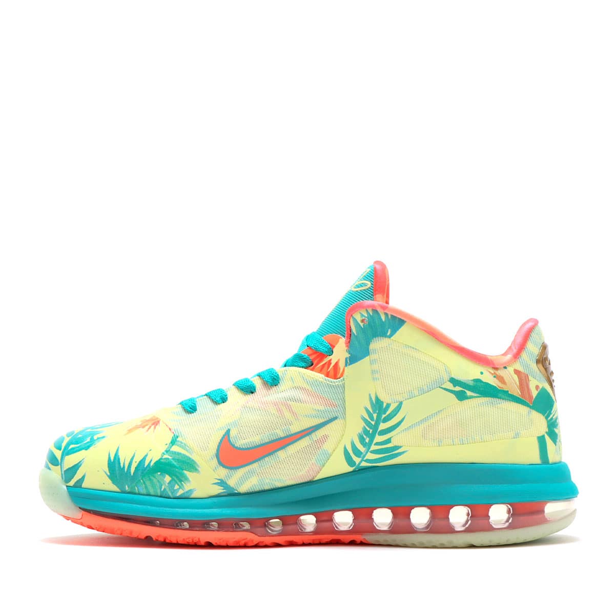 NIKE LEBRON IX LOW WHITE LIME/BRIGHT MANGO-NEW GREEN 22SP-S