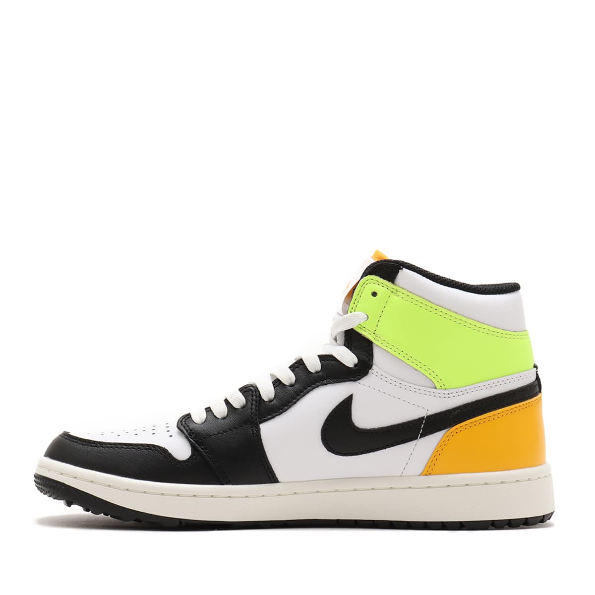 JORDAN BRAND AIR JORDAN 1 HIGH G WHITE/BLACK-UNIVERSITY GOLD-VOLT|atmos（アトモス）  公式オンラインストア