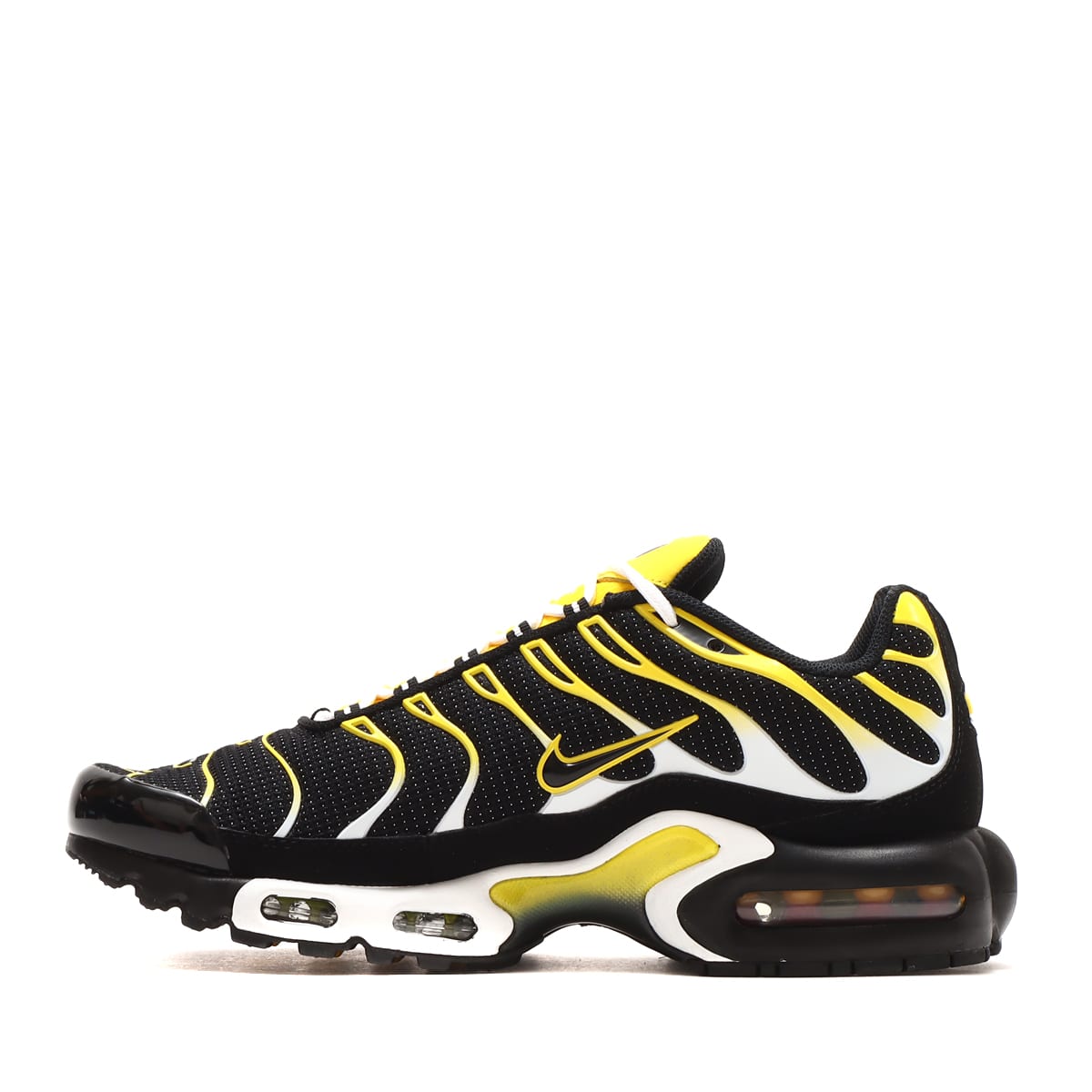 Nike air yellow on sale black