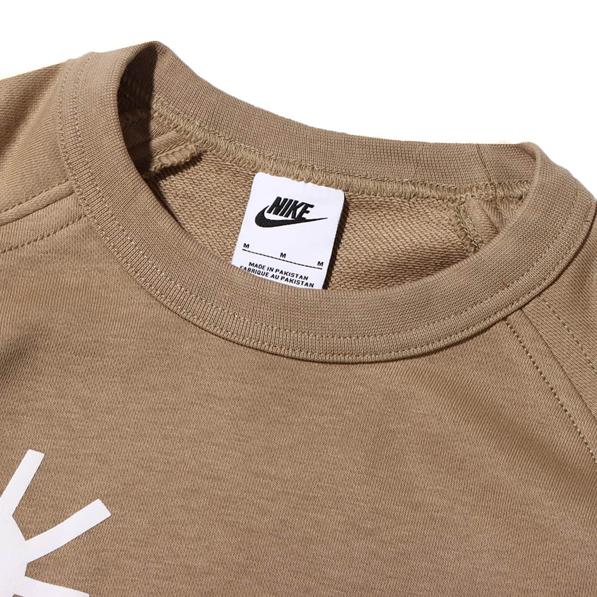 NIKE AS M NSW HBR-S FT CREW KHAKI 22FA-Iの画像