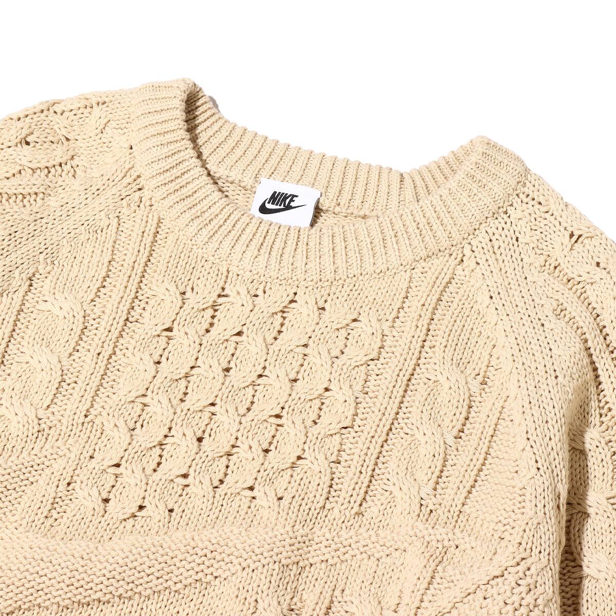 NIKE AS M NL CABLE KNIT SWEATER LS RATTAN 22HO-I