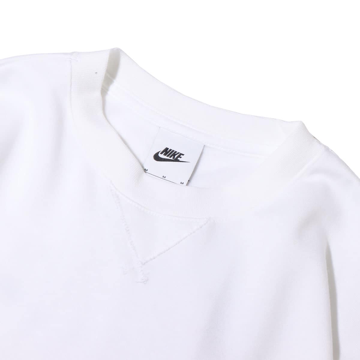 NIKE AS W NSW FLC CREW CPPS WHITE/WASHED TEAL 22SP-Iの画像