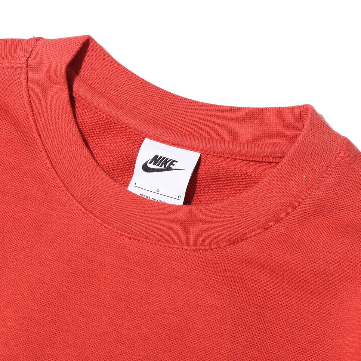 NIKE AS M NSW CRW FT SLFD RED CLAY/DESERT BRONZE 22SP-Iの画像