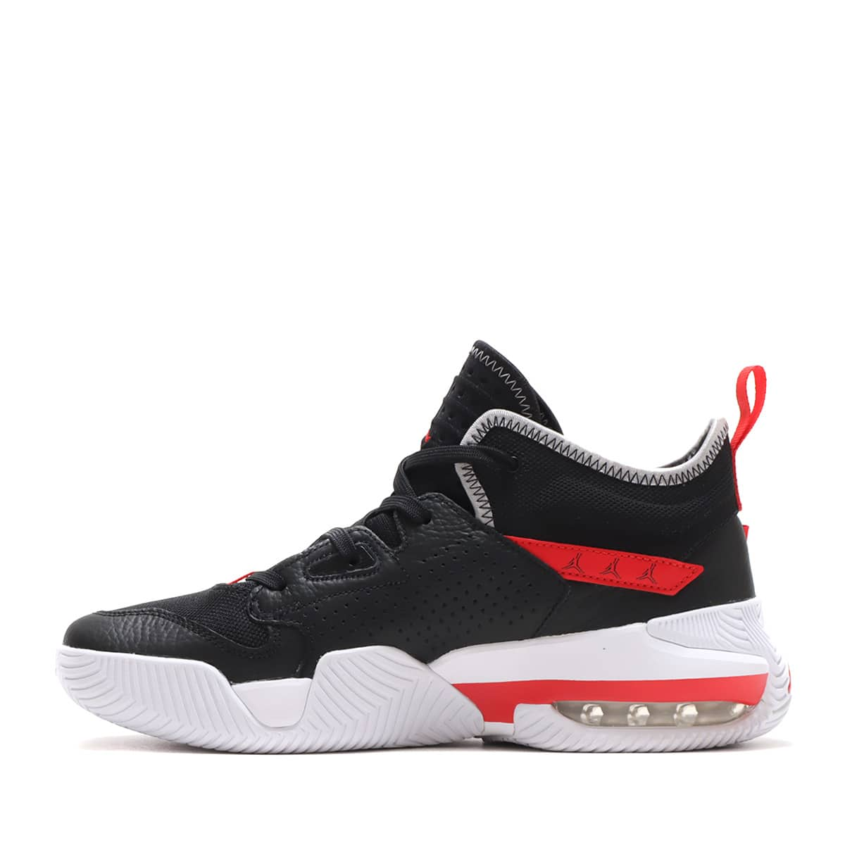 JORDAN BRAND JORDAN STAY LOYAL 2 BLACK/WHITE-UNIVERSITY RED-WOLF