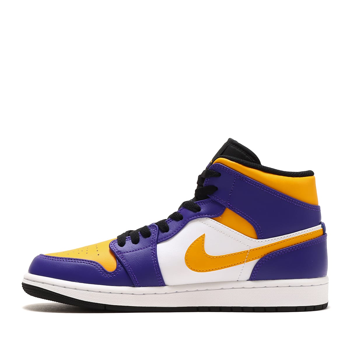 JORDAN BRAND AIR JORDAN 1 MID DARK CONCORD/TAXI-WHITE-BLACK 22HO-I