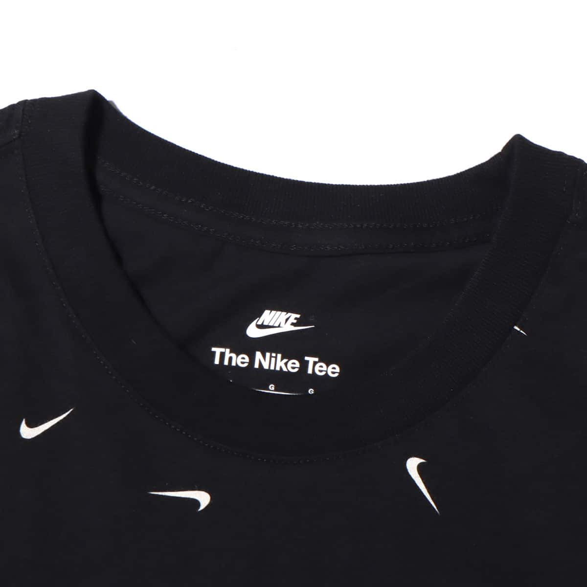 NIKE AS M NSW CLUB TEE AOP BLACK 22FA-Iの画像