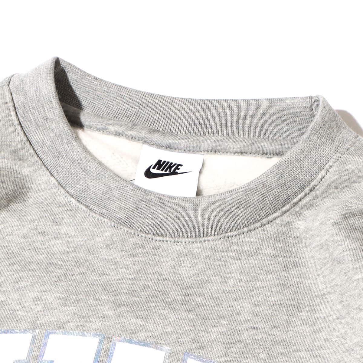 NIKE AS M NSW BB FLC CREW VARSITY DK GREY HEATHER 22FA-Iの画像
