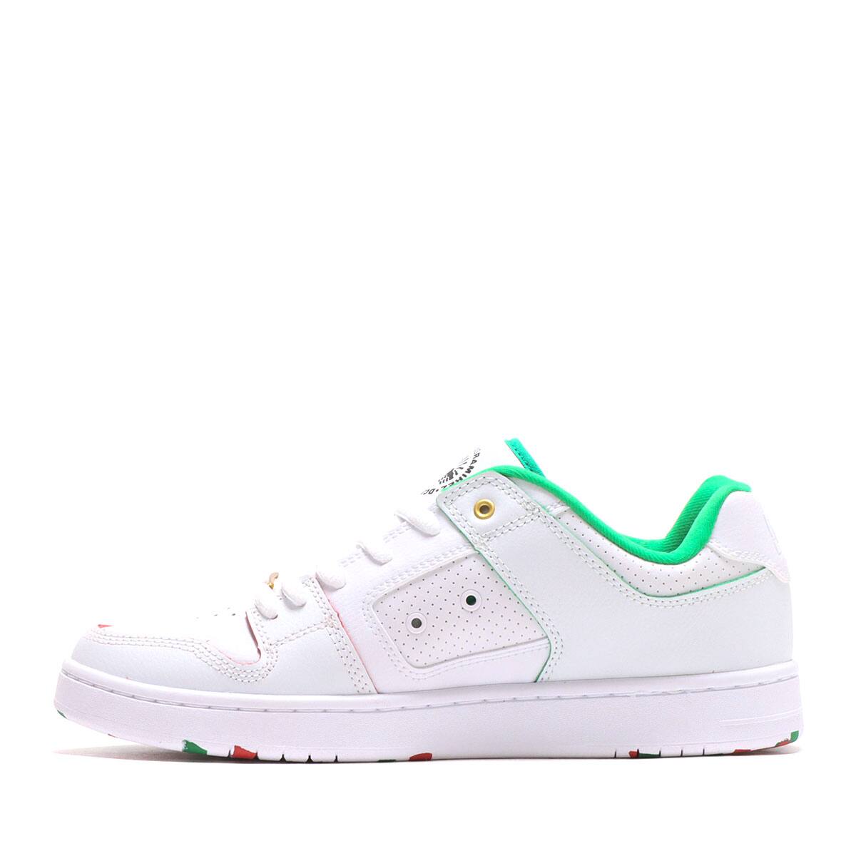 DC SHOES MANTECA ALEXIS WHITE/REDの画像