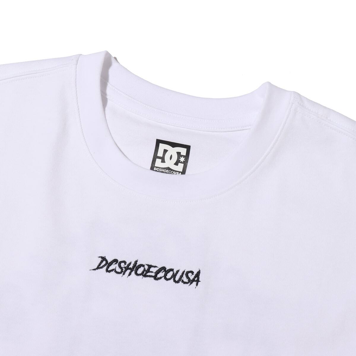 DC SHOES 23 DC SKULL SLEEVELESS WHITE 23SS-Iの画像