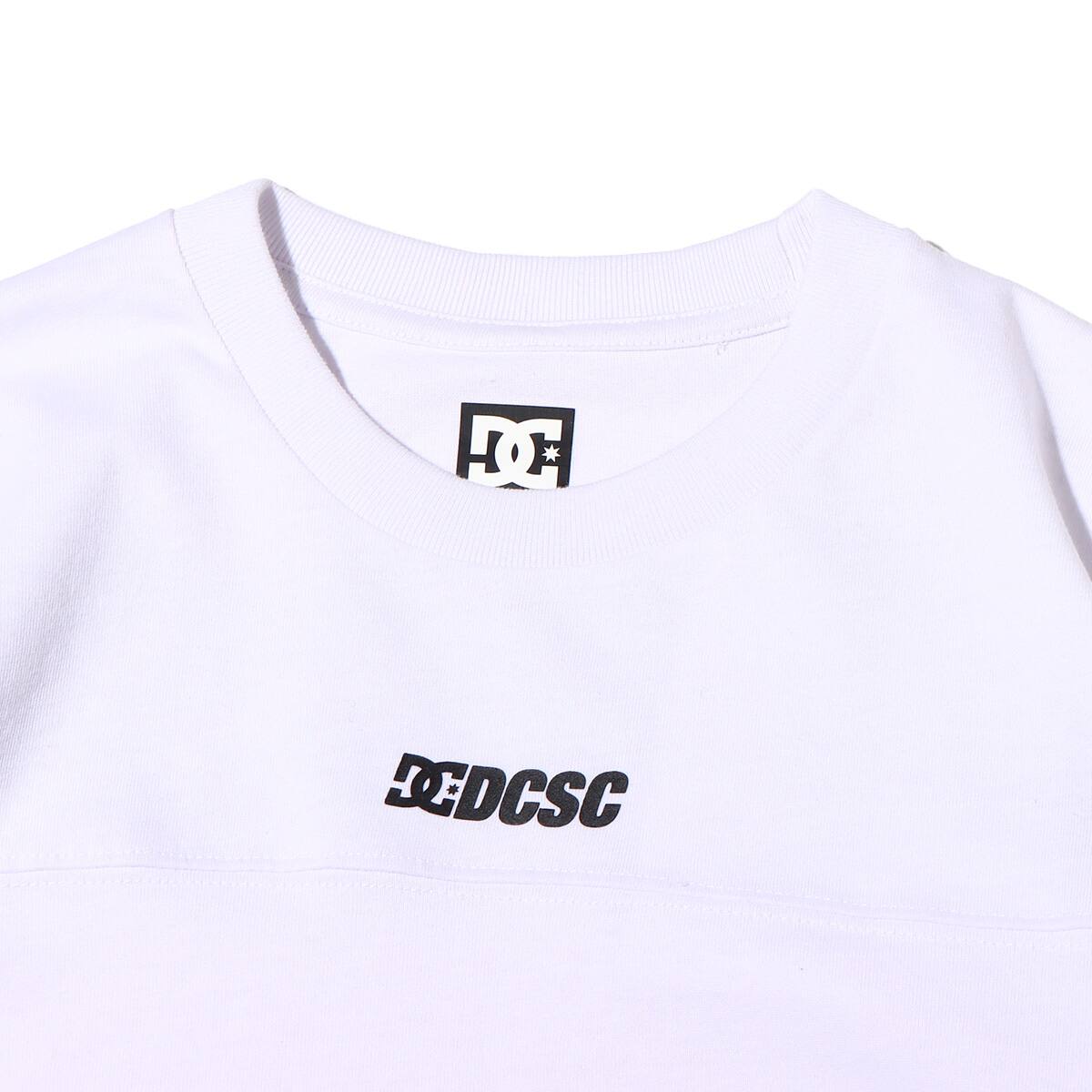DC SHOES 23 ST FOOTBALL SS WHITE 23SS-Iの画像