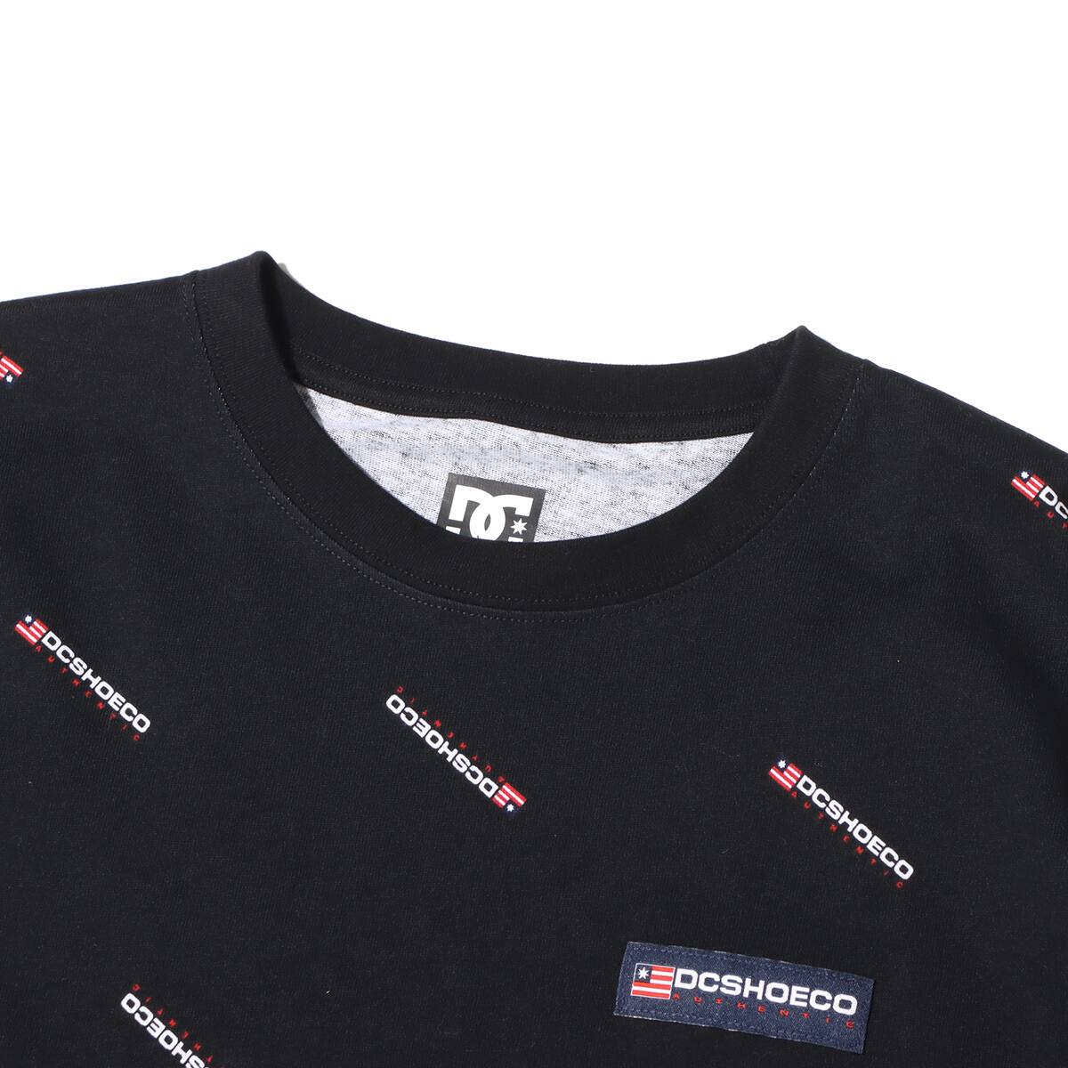 DC SHOES 23 AUTHENTICS ALLOVER SS BLACK 23SS-Iの画像