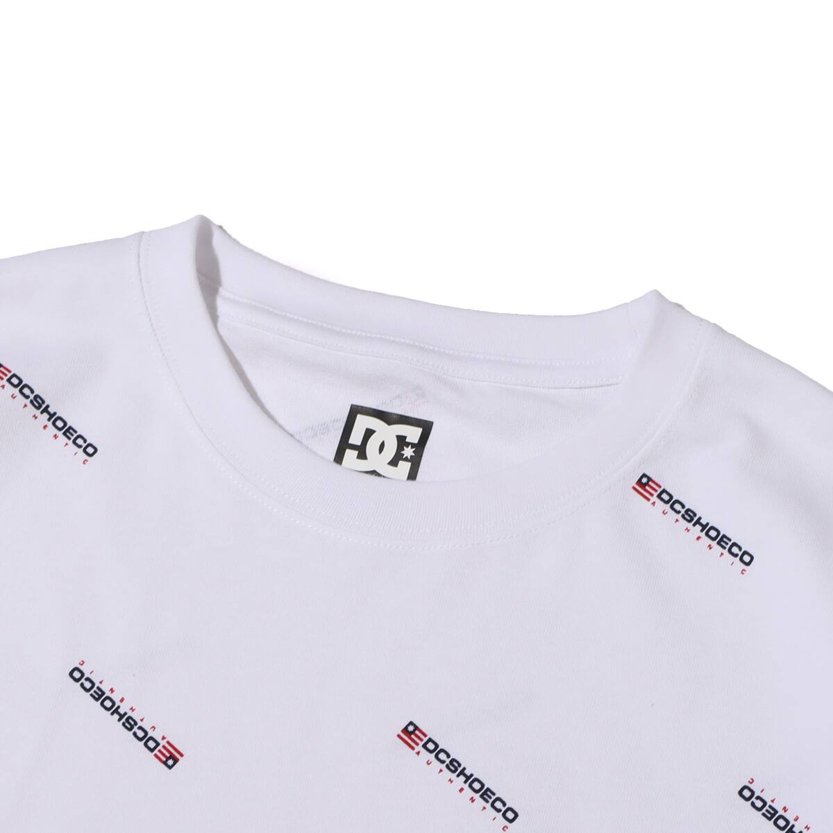 DC SHOES 23 AUTHENTICS ALLOVER SS WHITE 23SS-Iの画像
