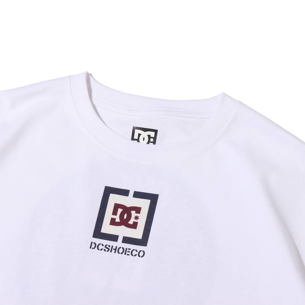 DC SHOES 23 SQUARE STAR SS WHITE 23SS-Iの画像