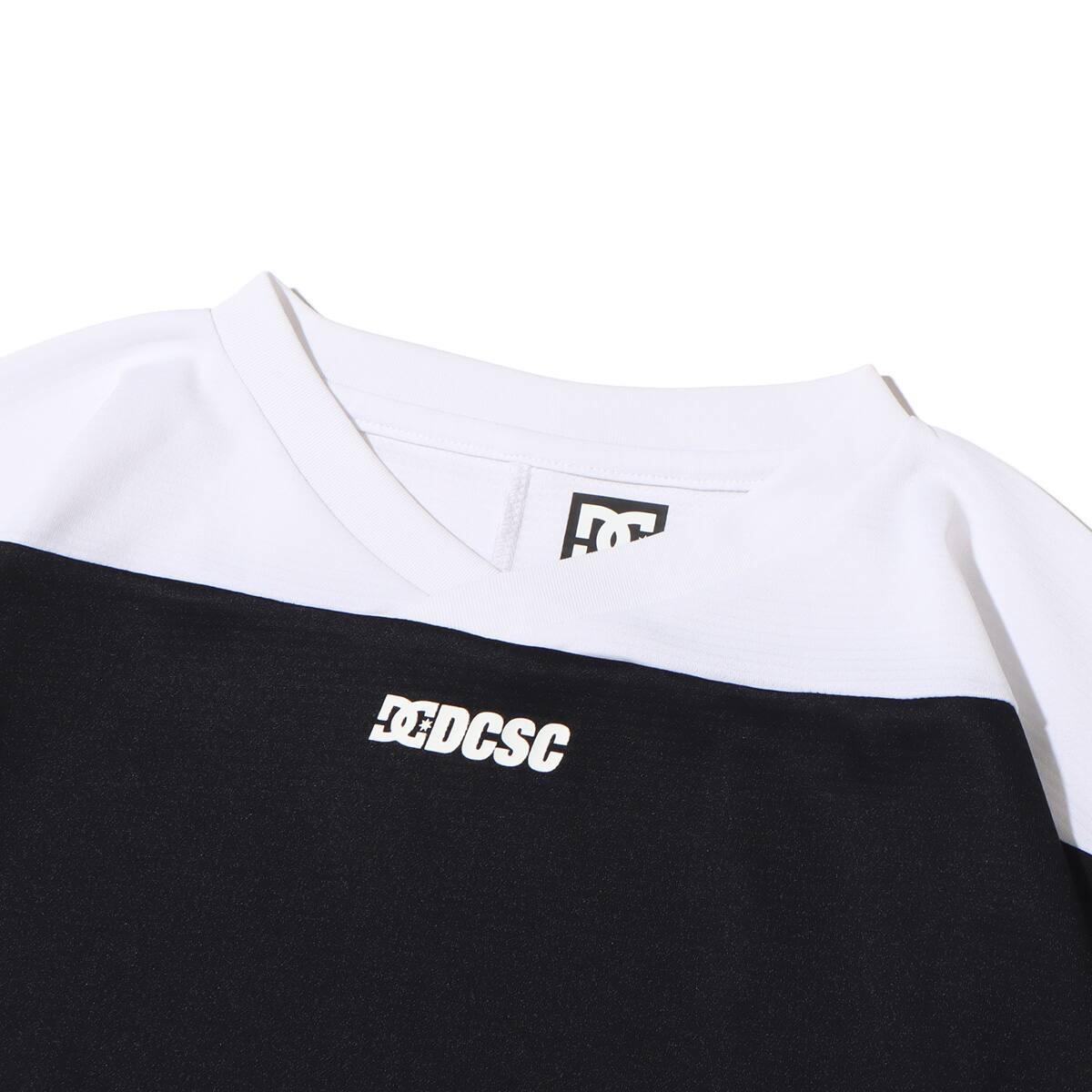 DC SHOES 23 ST DRYFAST FOOTBALL SS BLACK 23SS-Iの画像