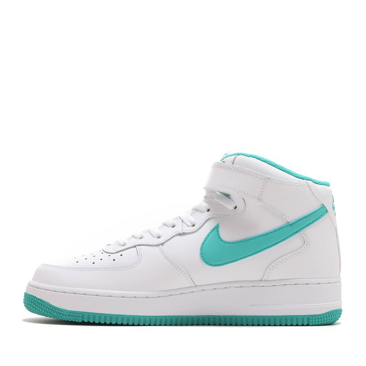 NIKE AIR FORCE 1 MID '07 WHITE/CLEAR JADE