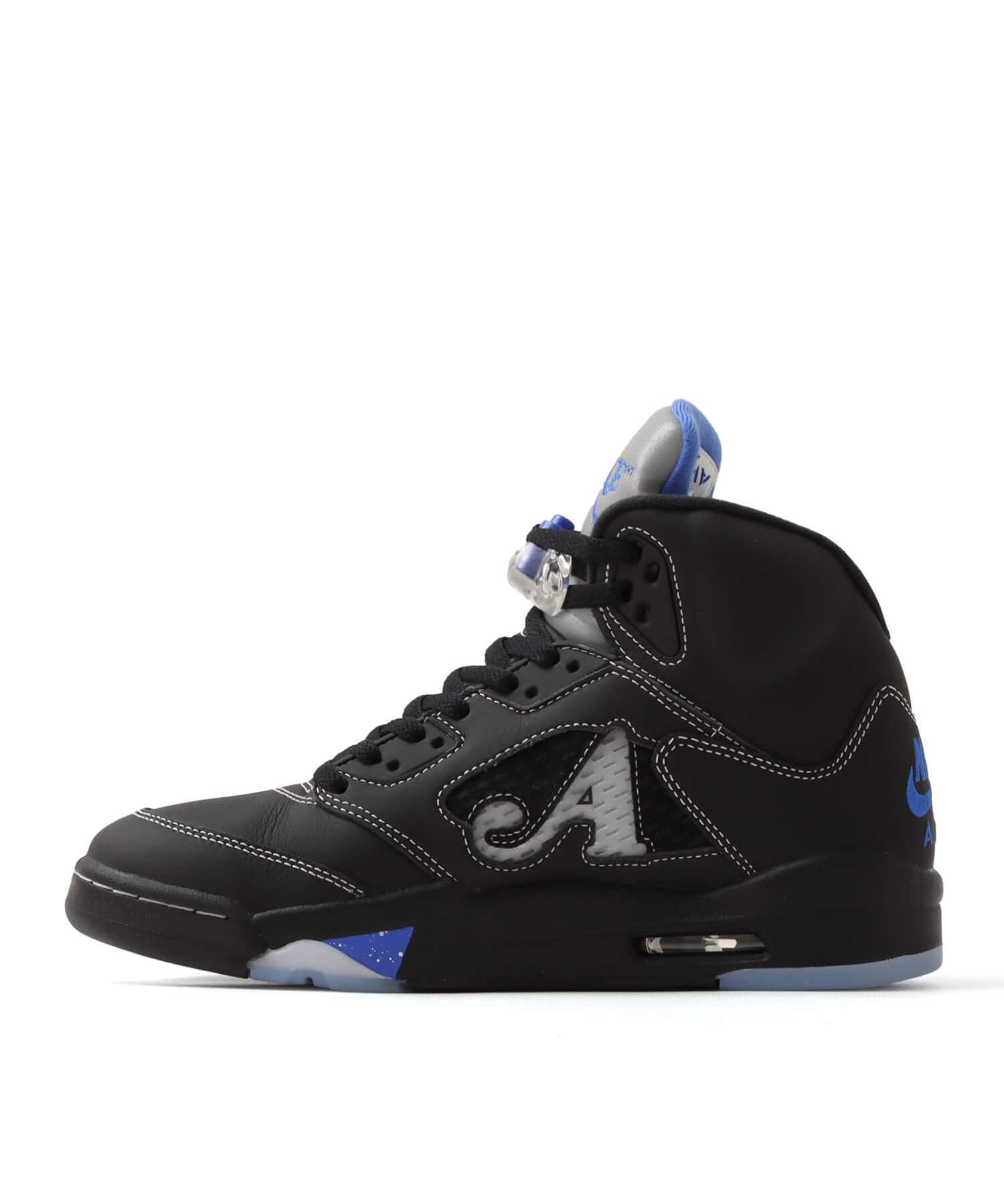 JORDAN BRAND AIR JORDAN 5 RETRO OG SP BLACK/RACER BLUE-METALLIC SILVER-SILVERの画像
