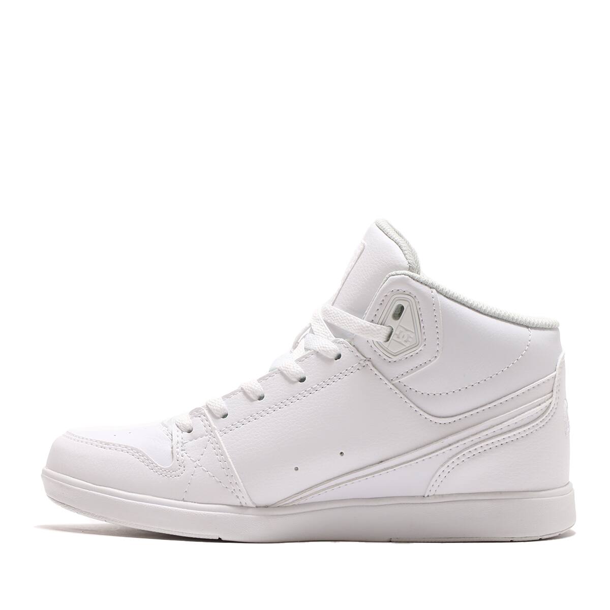 DC SHOES Ws UNIVERSITY MID SE SN WHITE/WHITE/WHITE 23SS-Iの画像