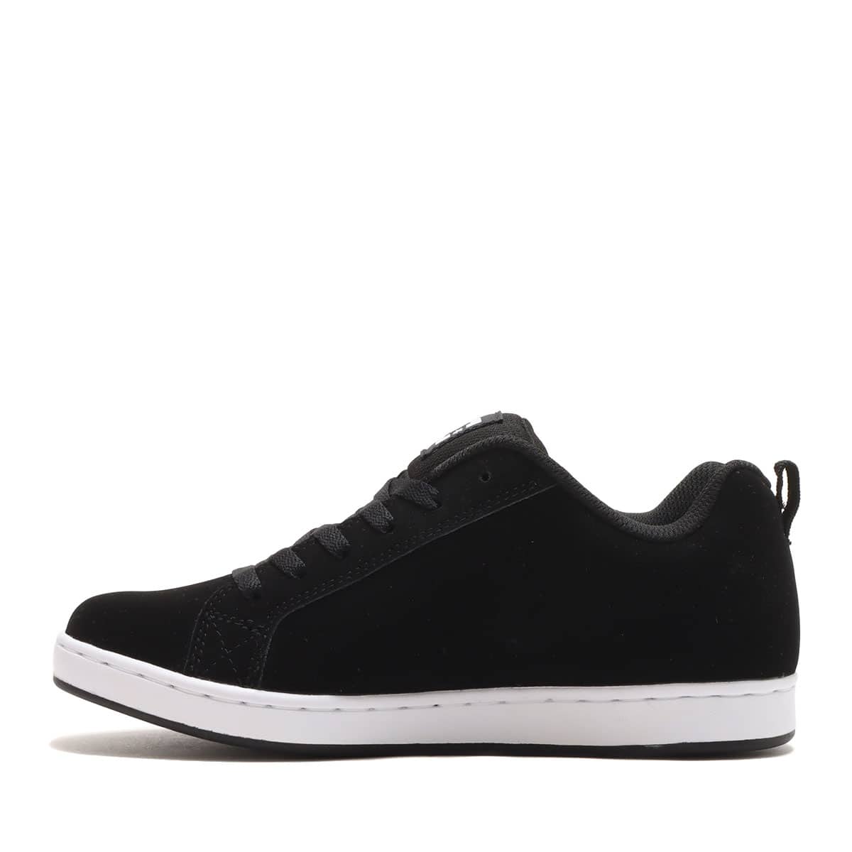 DC SHOES Ws COURT GRAFFIK BLACK/WHITE STENCIL 23SS-I