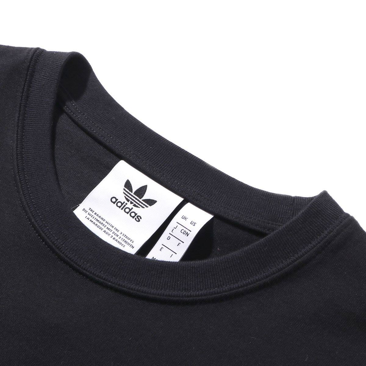 adidas Originals AC WAPPEN LS TEE BLACK 19SS-I