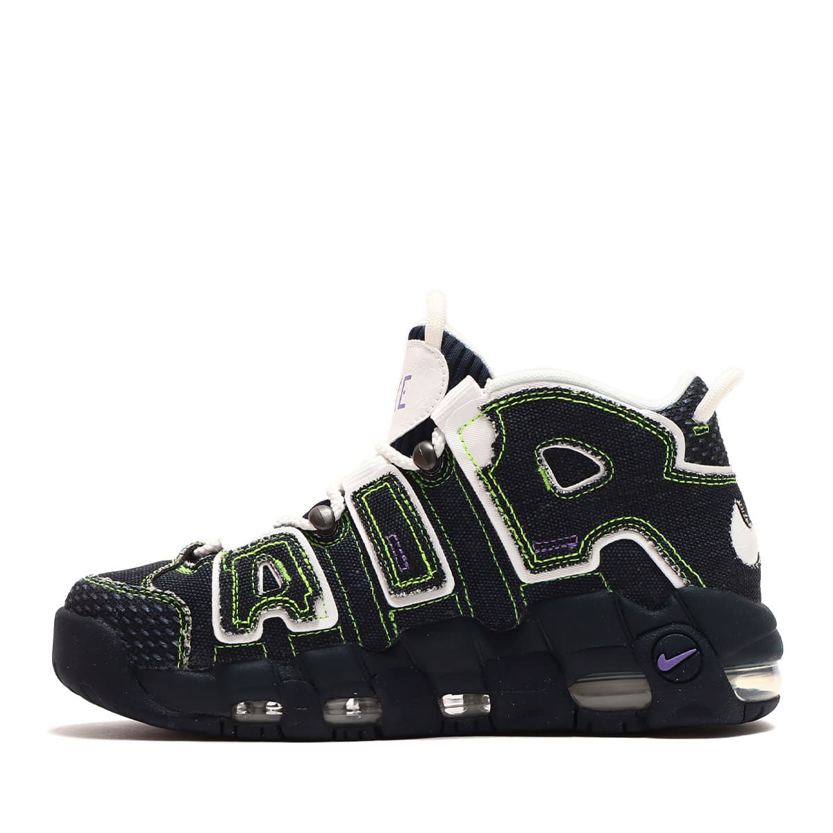 NIKE SWDC W AIR MORE UPTEMPO DARK OBSIDIAN/SUMMIT WHITE-SPACE ...