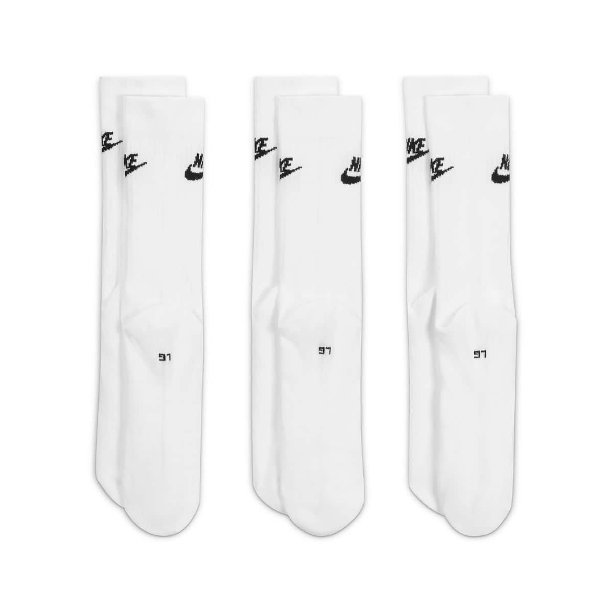 NIKE U NK NSW EVERYDAY ESSENTIAL CR WHITE/BLACK 24SP-I