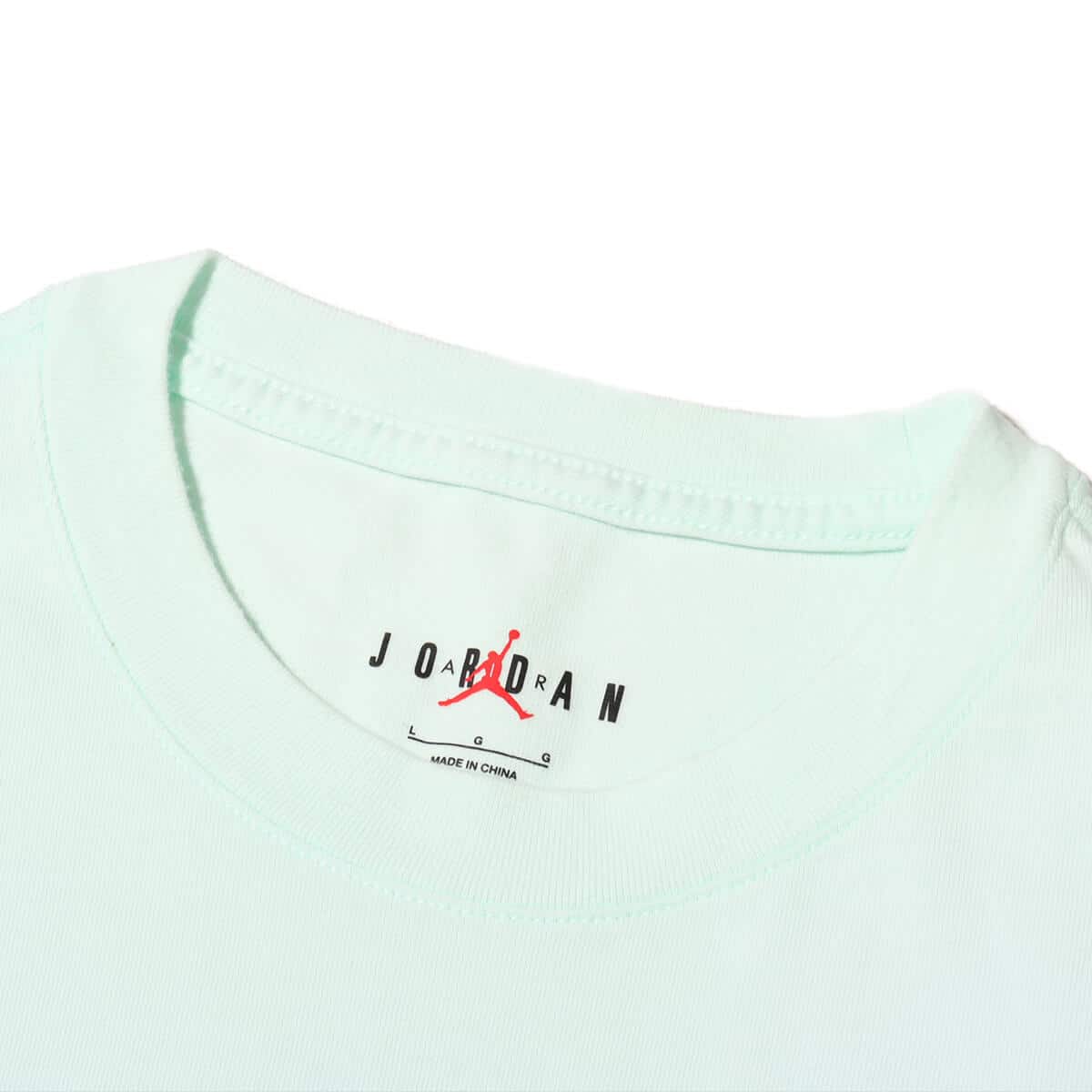 JORDAN BRAND AS M J FLT ESS WSH OVSZ SS CRW BARELY GREENの画像