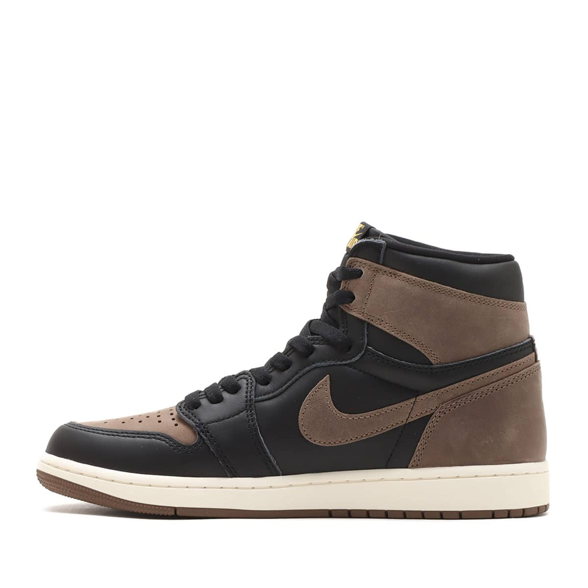 JORDAN BRAND AIR JORDAN 1 RETRO HIGH OG BLACK/METALLIC GOLD ...