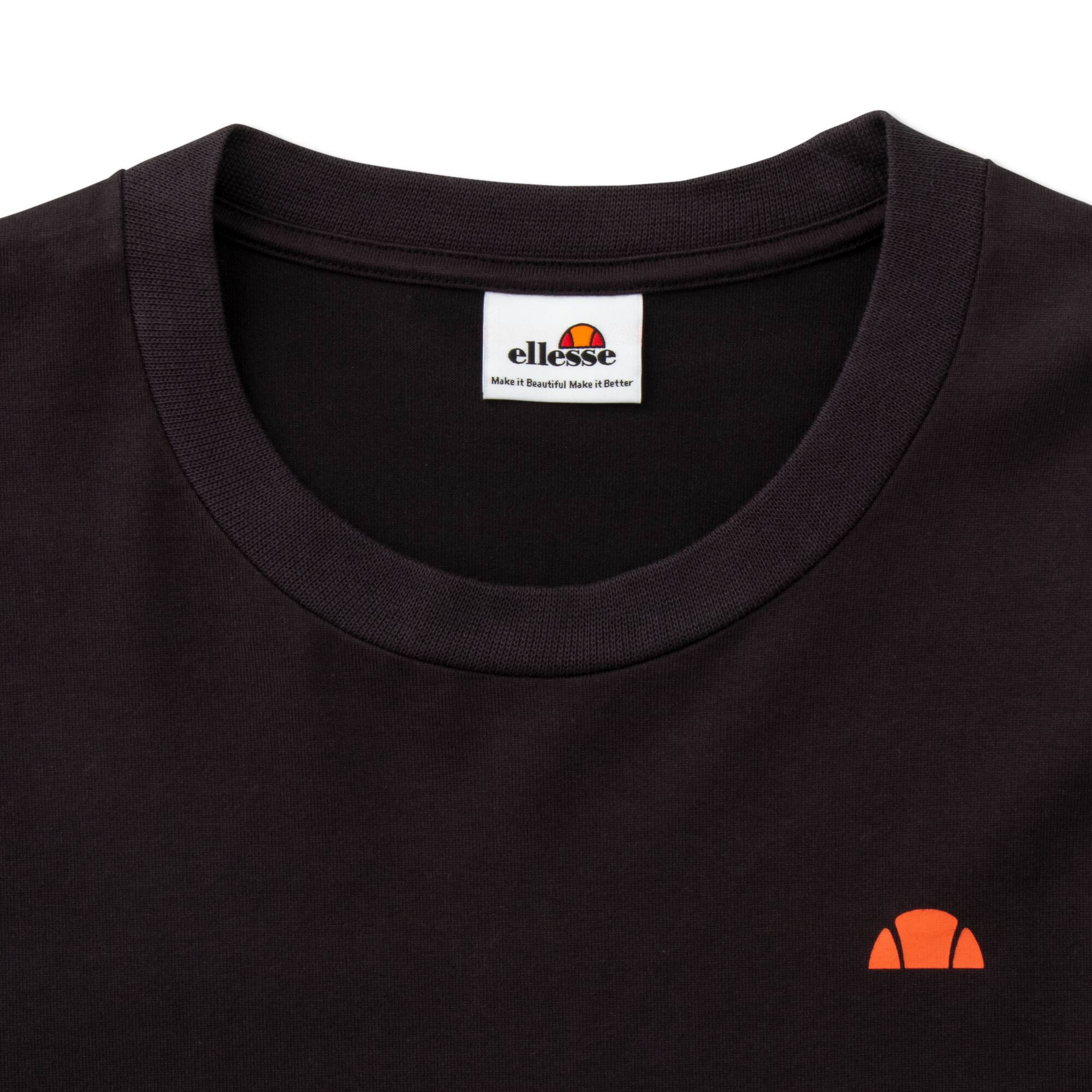 ellesse LSスクエア ティー ブラック 21SS-Iの画像