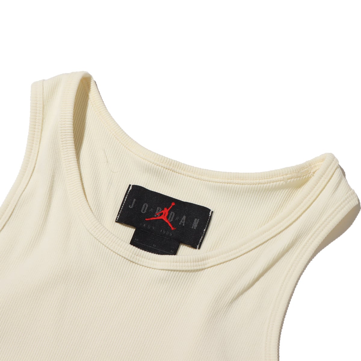 JORDAN BRAND AS W J SP TT TANK COCONUT MILK/GYM RED 23SU-Sの画像