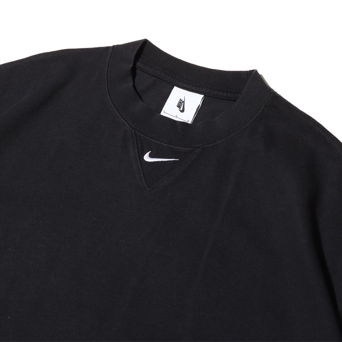 NIKE AS M NK SOLO SWSH SS HW TOP BLACK/WHITE 24SU-I（ナイキ