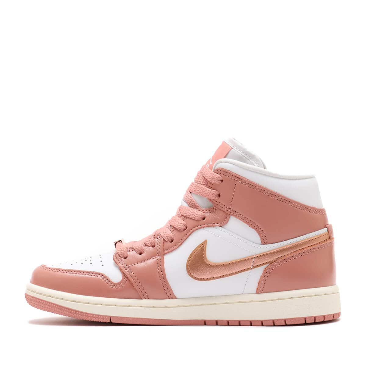 Air jordan 1 mid hotsell coral stardust