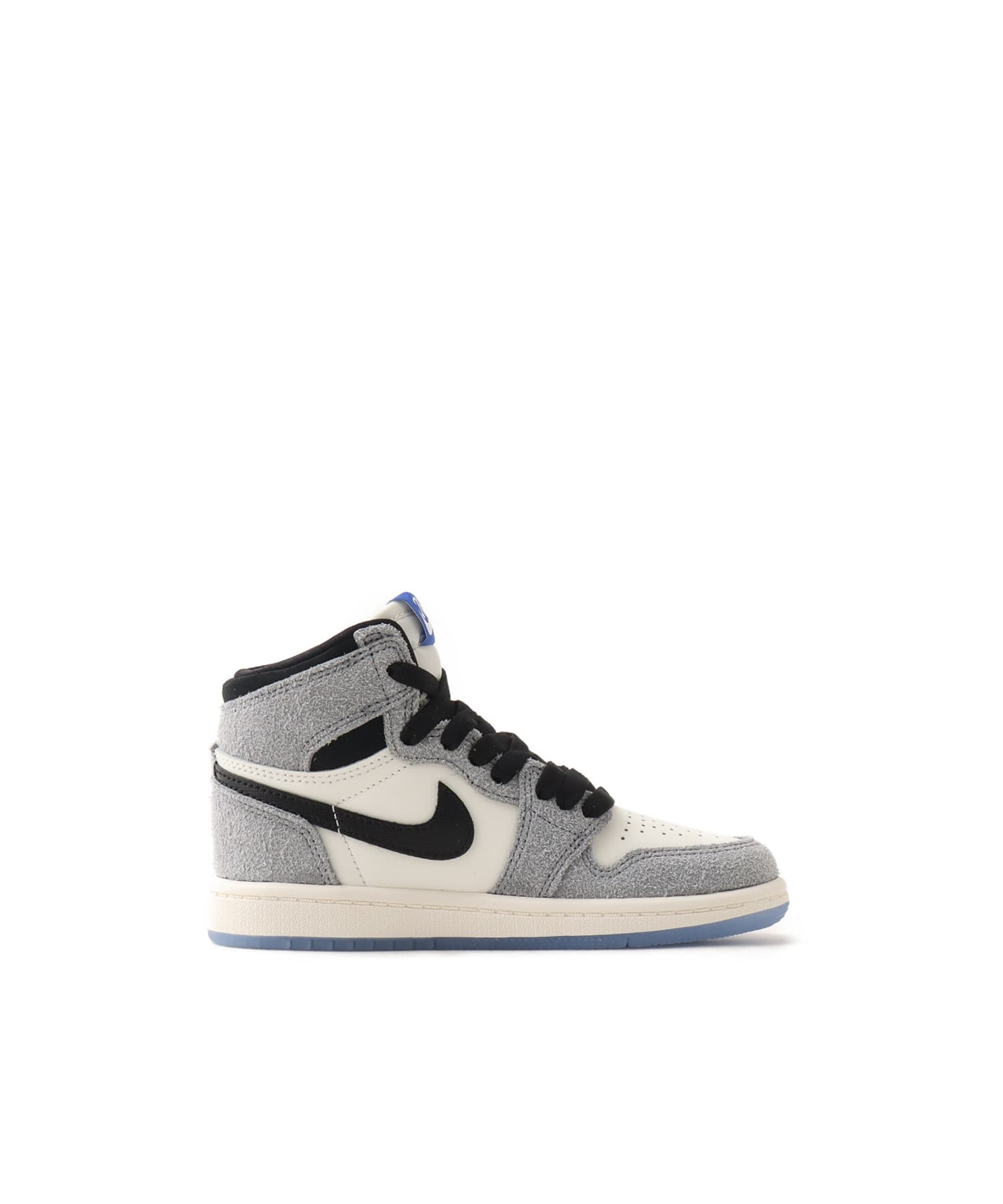 JORDAN BRAND JORDAN 1 RETRO HIGH OG (PS) COOL GREY/BLACK-SAIL-GAME ROYALの画像