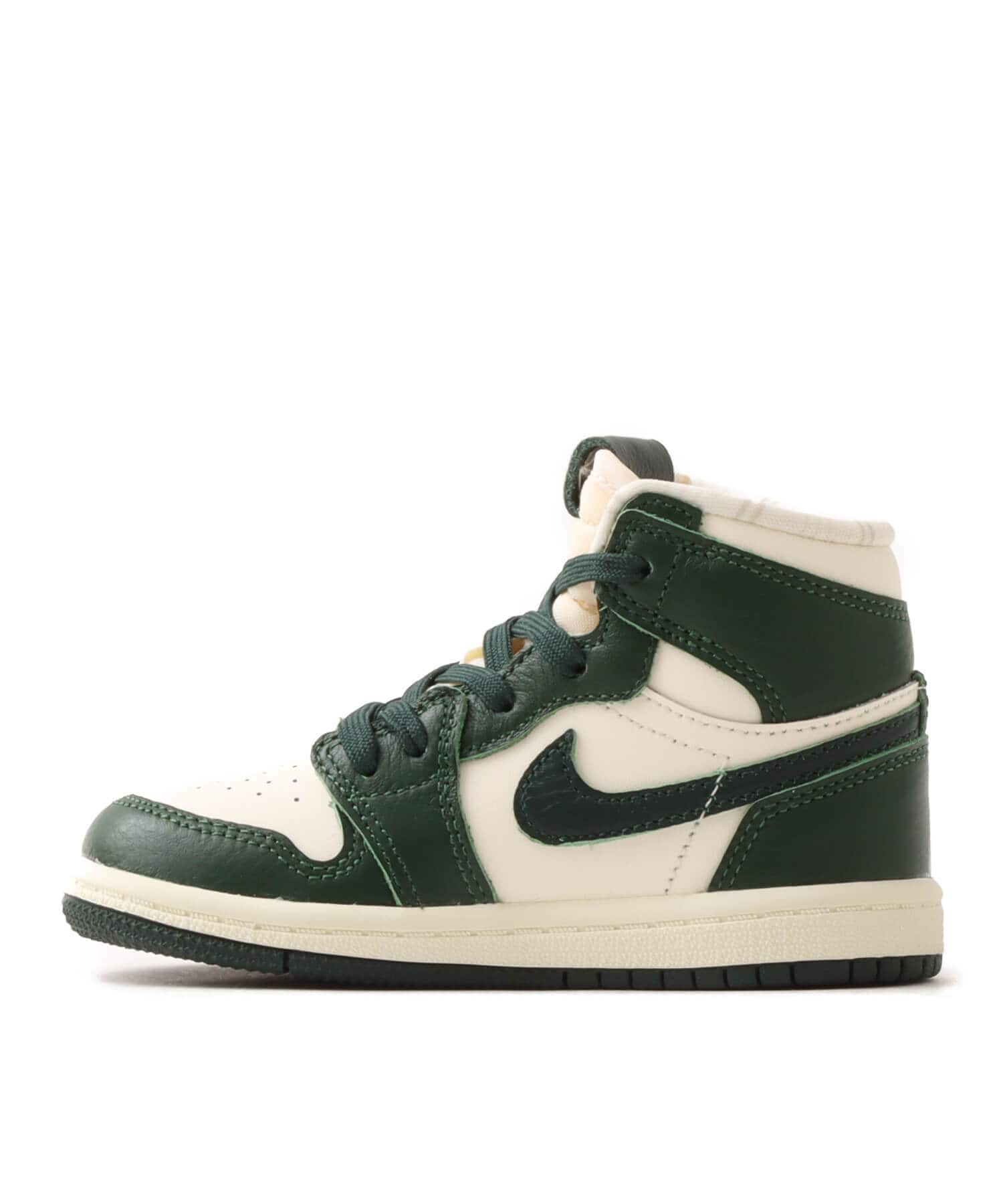 JORDAN BRAND JORDAN 1 RETRO HIGH OG (TD) PALE IVORY/PRO GREEN-FIR-COCONUT MILKの画像