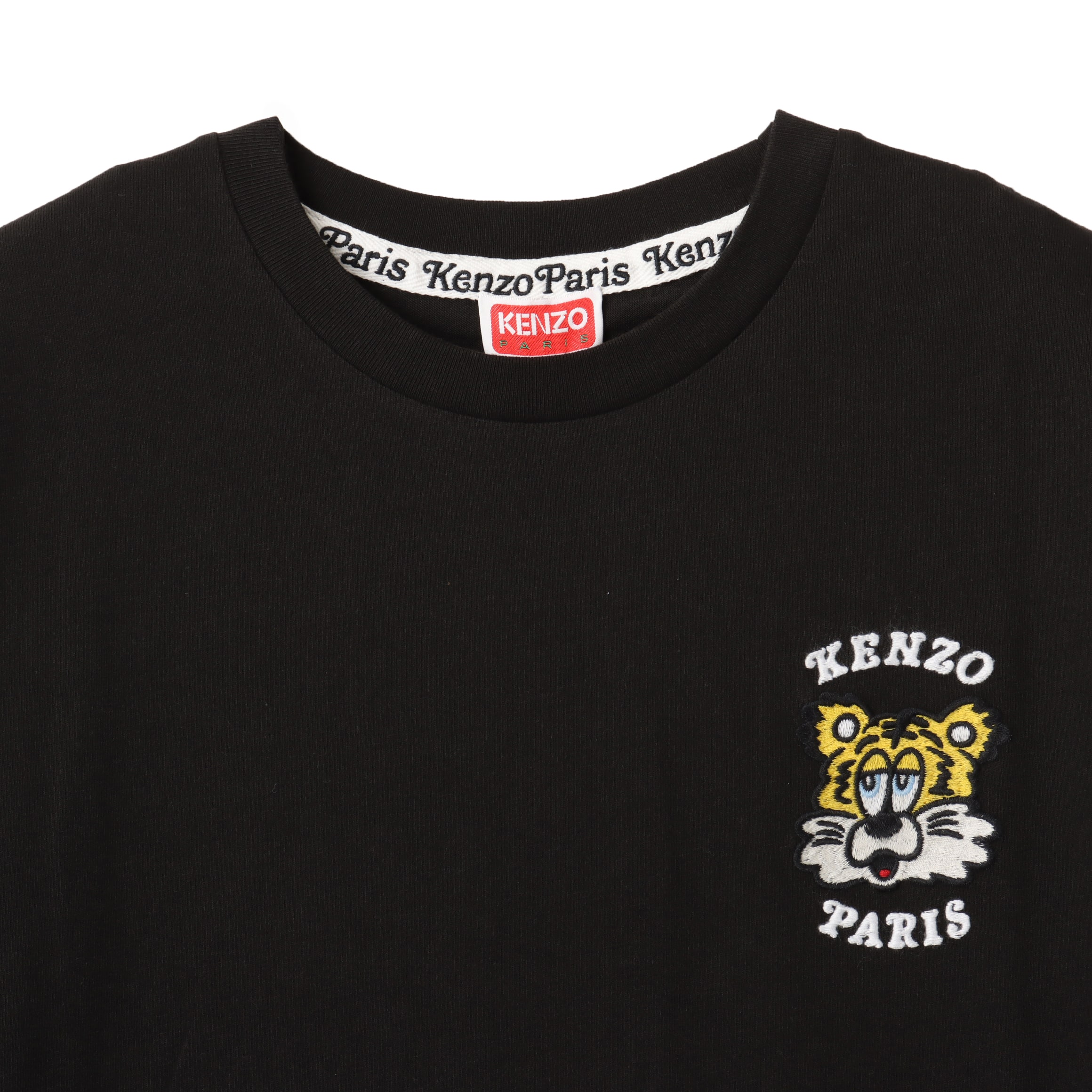 KENZO VERDY MARKET EMBROIDERED CLASSIC TSHIRT BLACKの画像