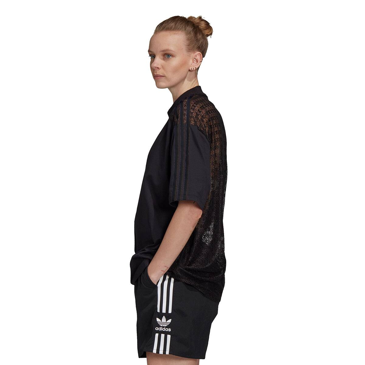 adidas LACE BACK TEE BLACK 20SS I