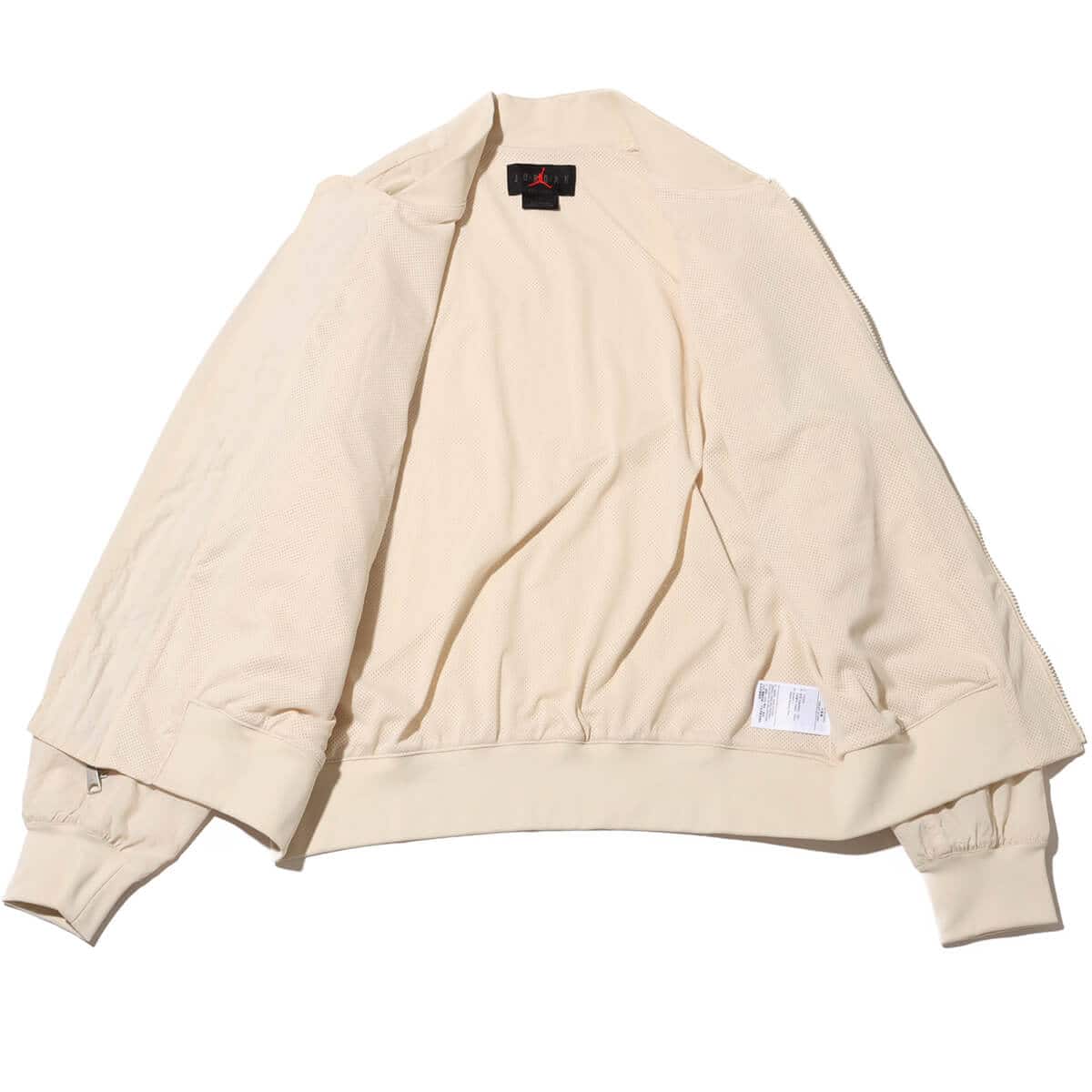 JORDAN BRAND AS M J ESS STMT LTWT RNGD JKT LEGEND LT BROWN の画像