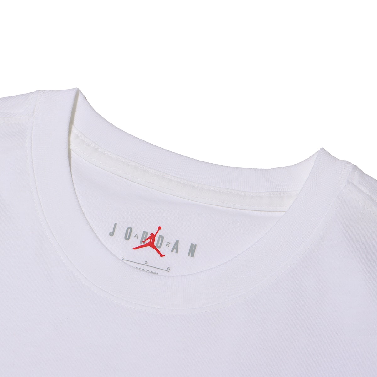 JORDAN BRAND AS M J BRAND JM WTRCLR SS CREW WHITEの画像