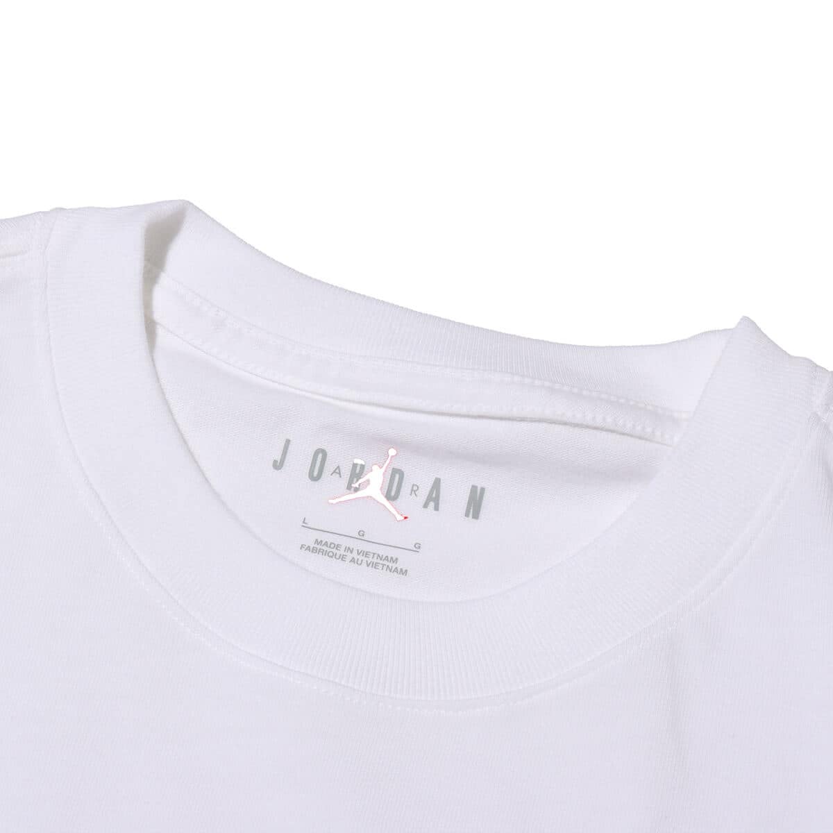 JORDAN BRAND AS M J BRAND SNKR PTCH SS CREW WHITE 24SU-Iの画像