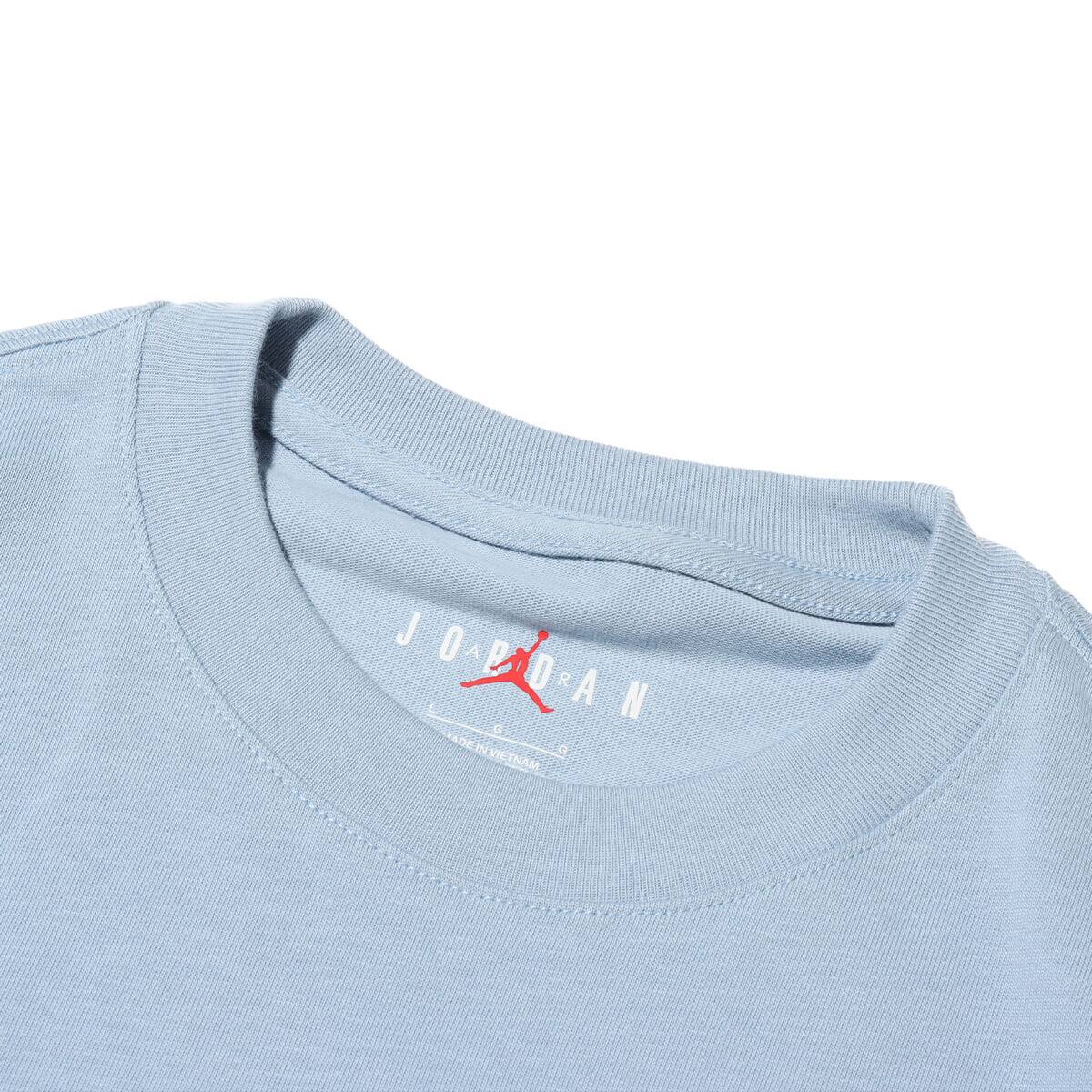JORDAN BRAND AS M J BRAND SNKR PTCH SS CREW BLUE GREYの画像