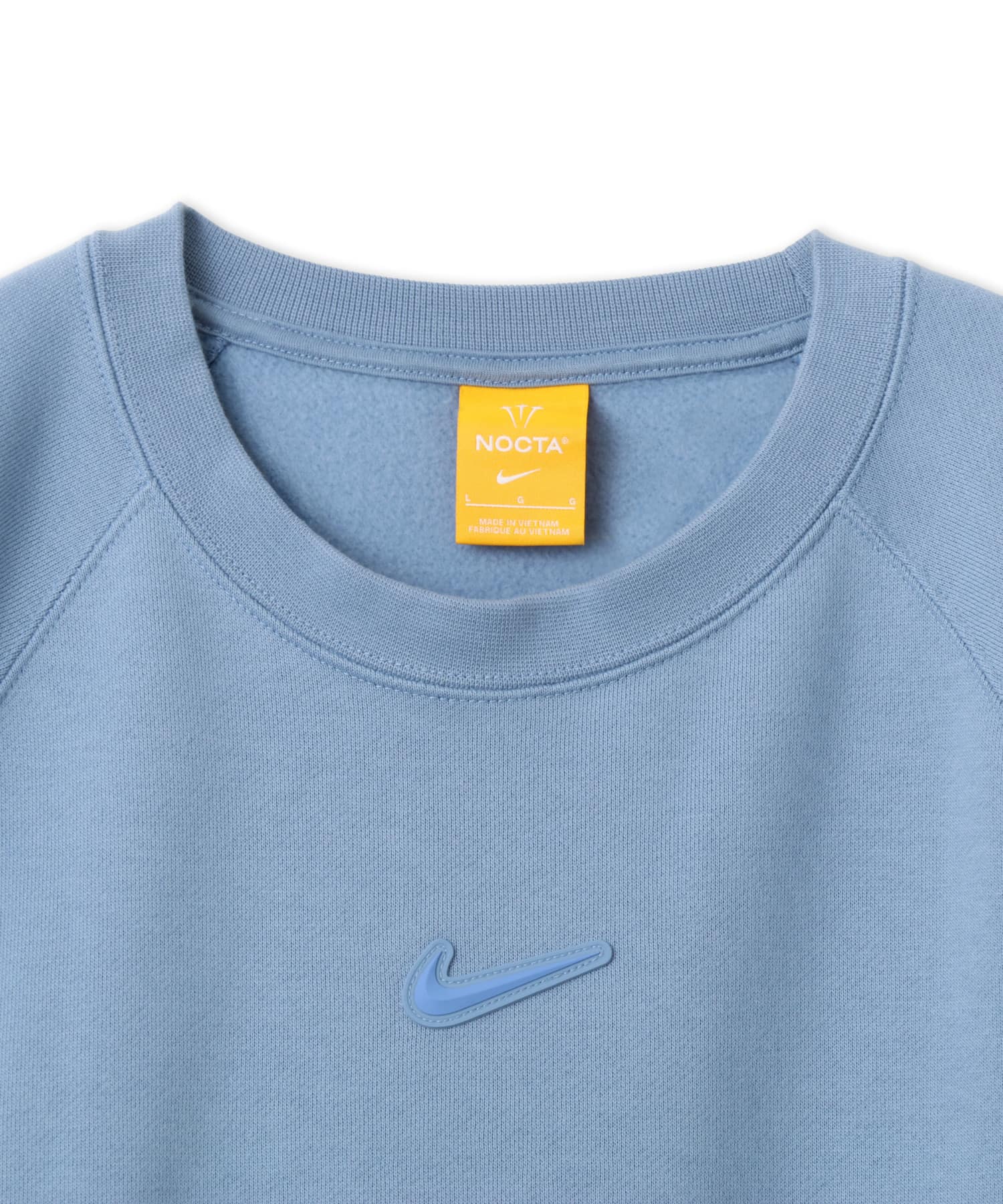 NIKE M NRG NOCTA CS CREW FLC BLUEの画像