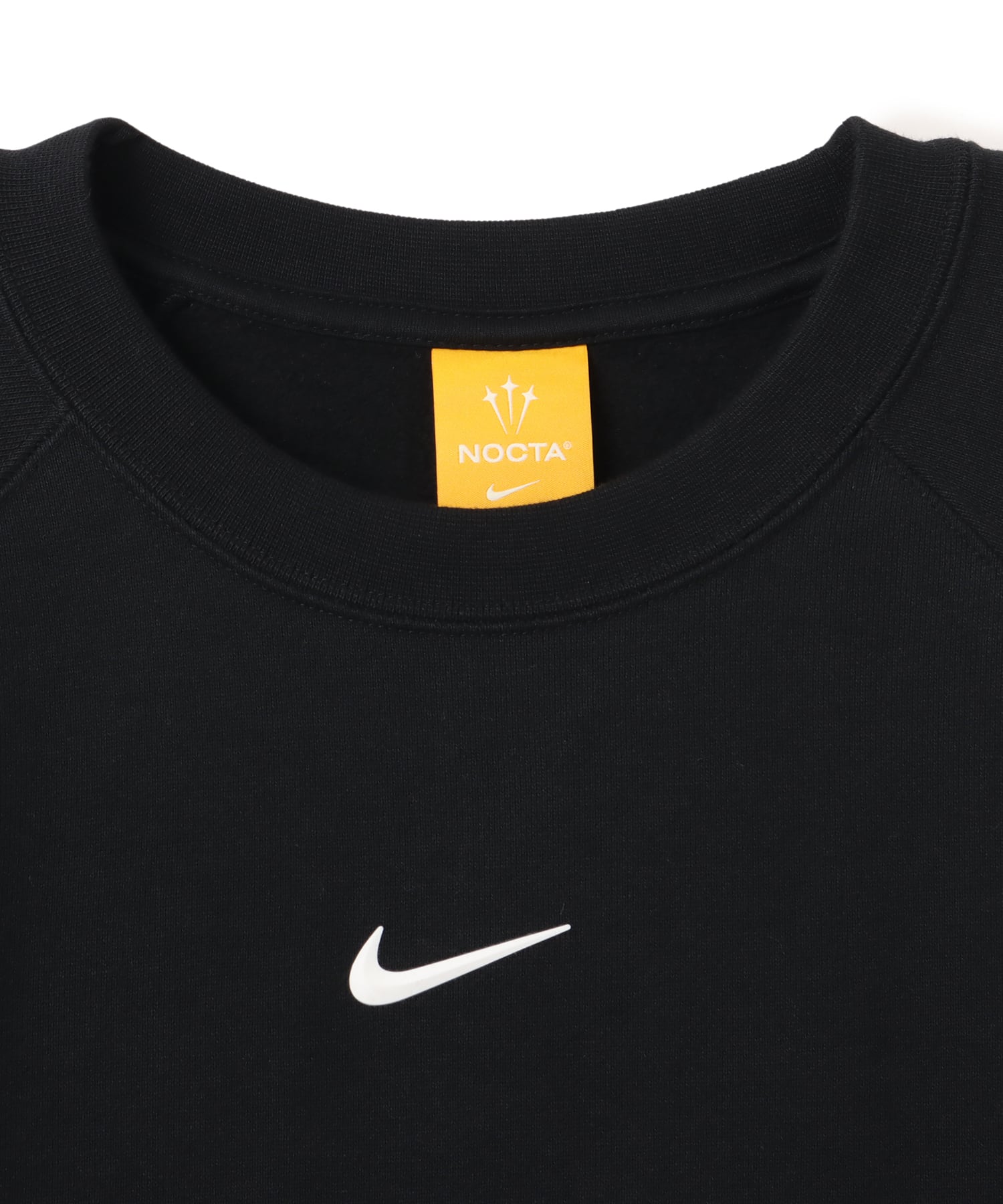 NIKE AS M NRG NOCTA CS CREW FLC BLACK/WHITEの画像