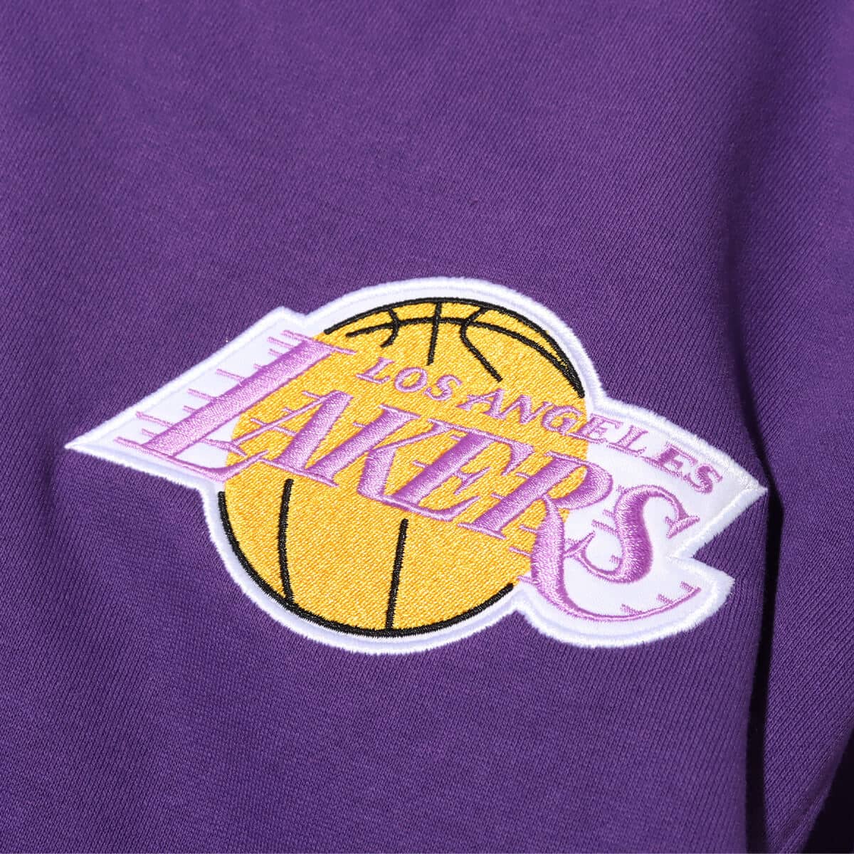 Mitchell & Ness N&N PLAYER FLEECE LAL E.JOHNSON PURPLEの画像