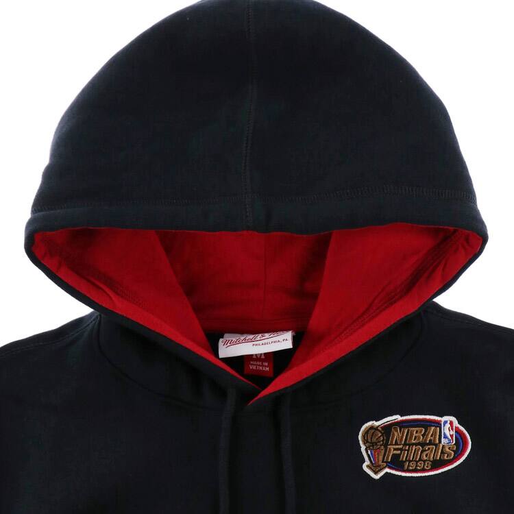 Mitchell & Ness TEAM ORIGINS FLEECE HOODY BULLS BLACK 22FW-Iの画像