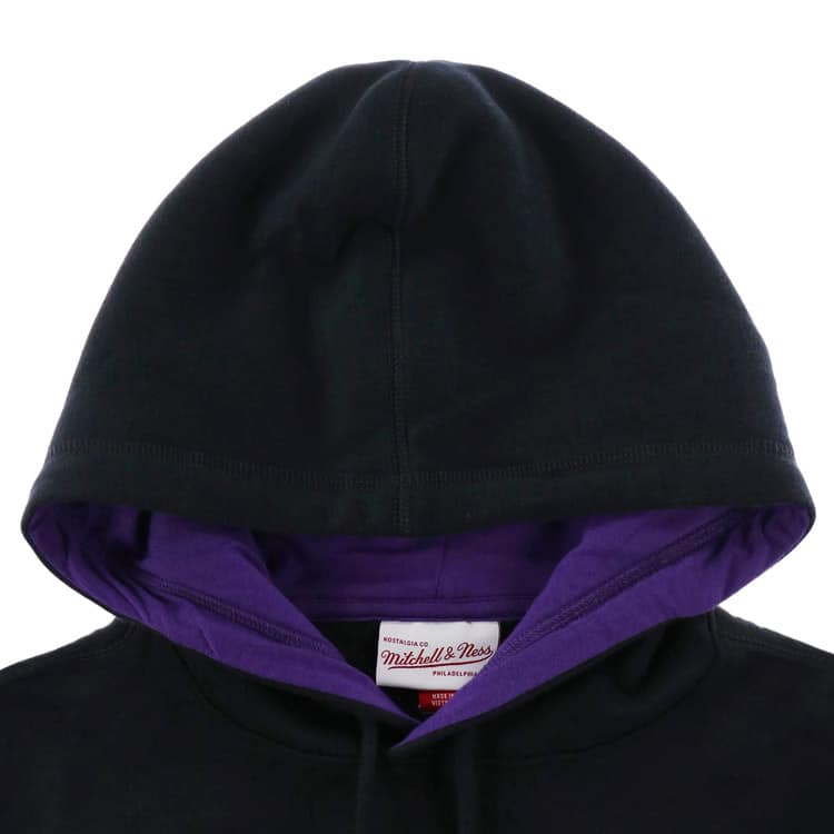 Mitchell & Ness TEAM ORIGINS FLEECE HOODY LAKERS BLACK 22FW-Iの画像