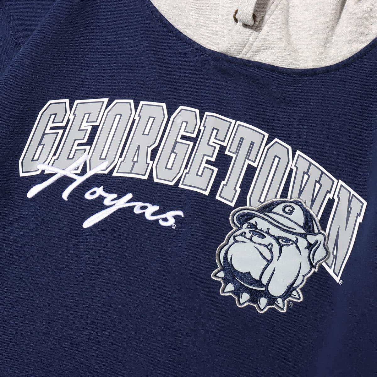 Mitchell & Ness PREMIUM FLEECE HOODIE GTW NAVYの画像