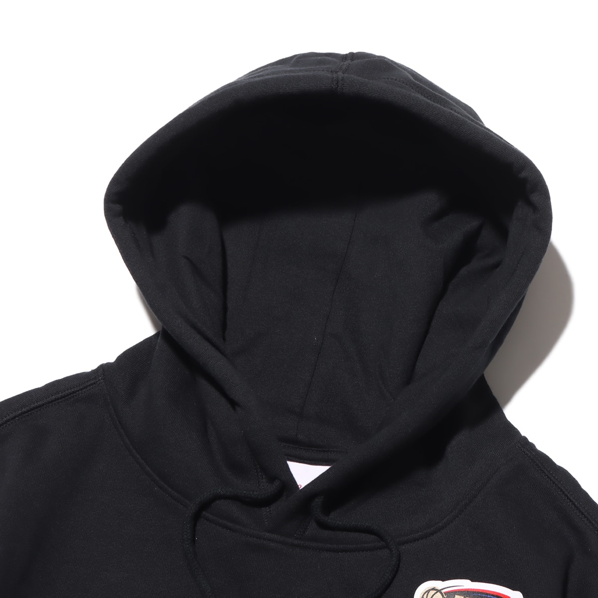 Mitchell & Ness GAME TIME FLEECE HOODIE CBU BLACK 23FW-Iの画像