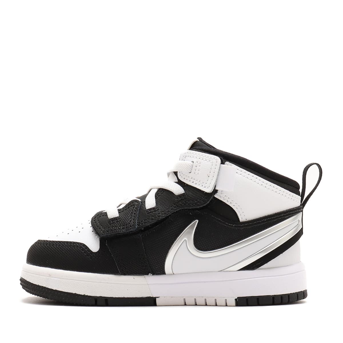 JORDAN BRAND JORDAN 1 MID RM EASYON (TD)BLACK/WHITE の画像