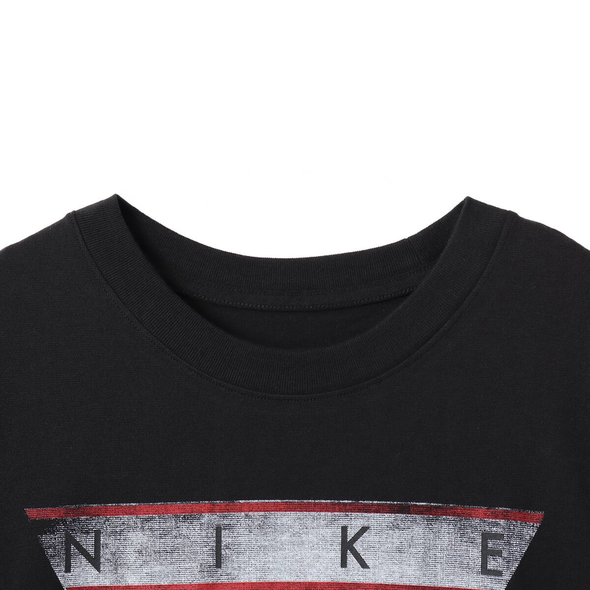 JORDAN BRAND AS W J SS GF GFX FLT TEE BLACK/GYM REDの画像